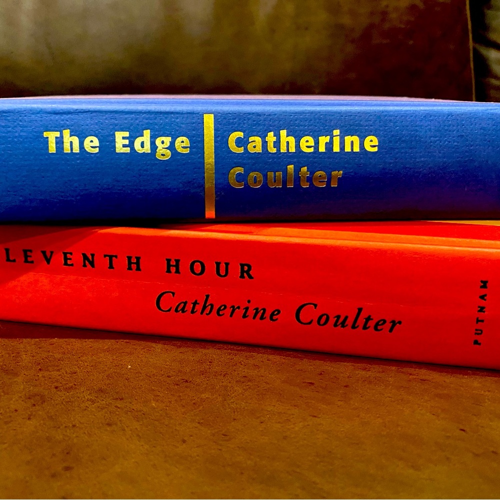 Catherine Coulter Book Set - Blue and Red